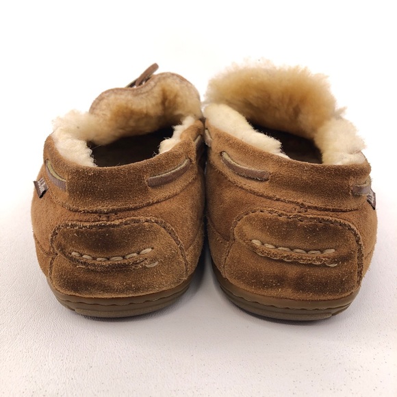 L.L. Bean Wicked Good Moccasins Slippers 9 W - Picture 6 of 14